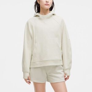 Scuba Oversized Side-Slit Hoodie